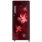 Whirlpool 200 L Direct Cool Single Door 3 Star Refrigerator (Wine Flower Rain, 215 IMPC PRM 3S Wine Flower Rain