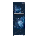 Samsung 253 L 2 Star Inverter Frost-Free Double Door Refrigerator (RT28T3032U8HL, Saffron Blue)