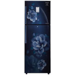 Samsung 253 L 2 Star Inverter Frost-Free Double Door Refrigerator (RT28T3932CUHL, Camellia Blue, Convertible)