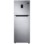 Samsung 324 L 2 Star Frost Free Inverter Double Door Refrigerator (RT34T4522S8HL, Elegant Inox)